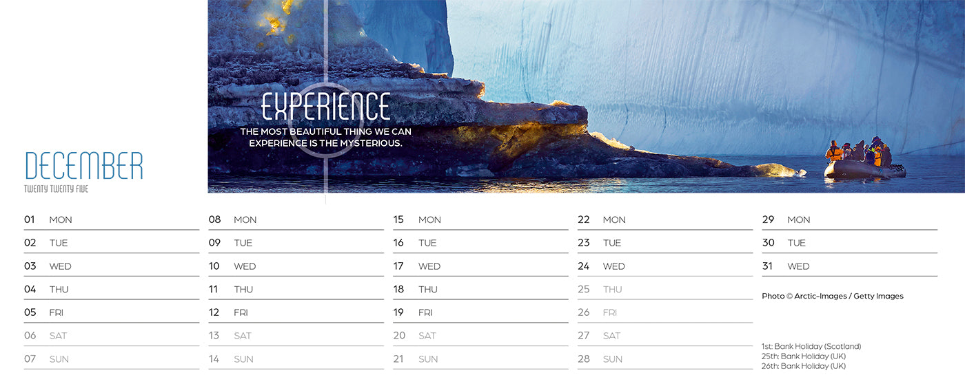 Inspired Thinking Desk Calendar