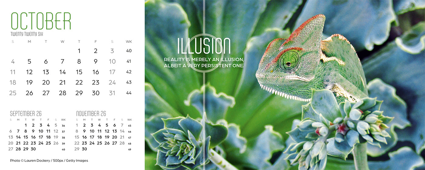 Inspired Thinking Desk Calendar
