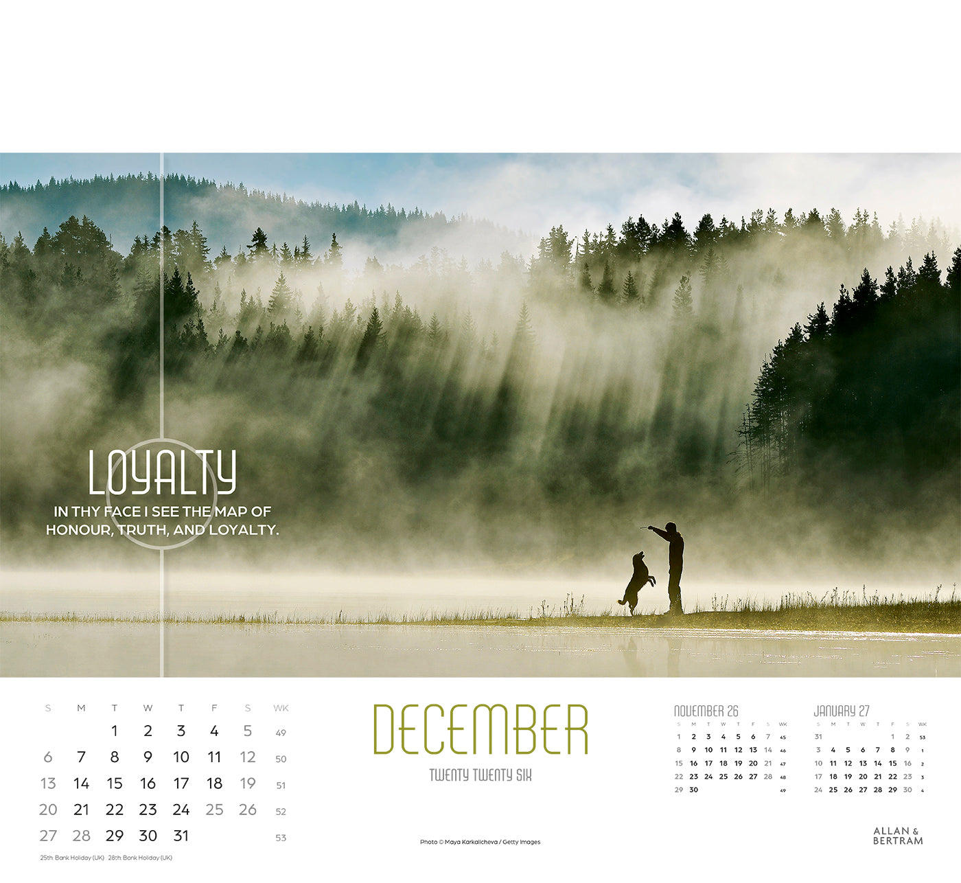 Inspired Thinking Wall Calendar