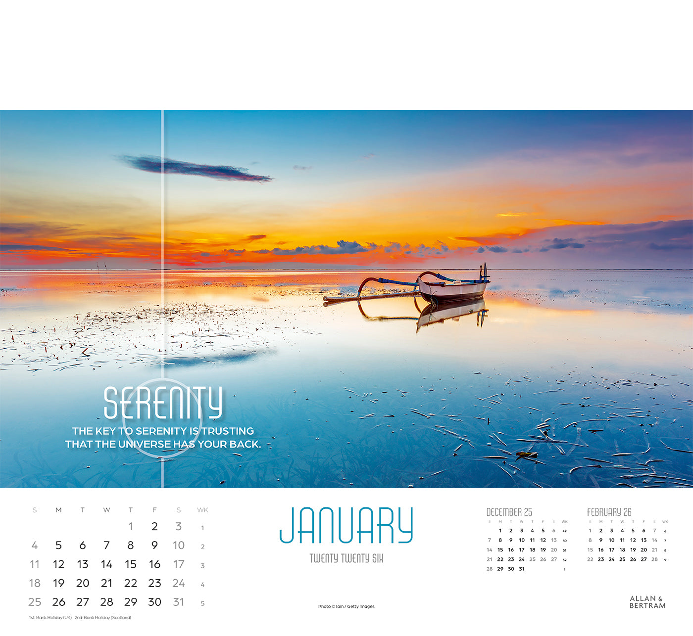 Inspired Thinking Wall Calendar