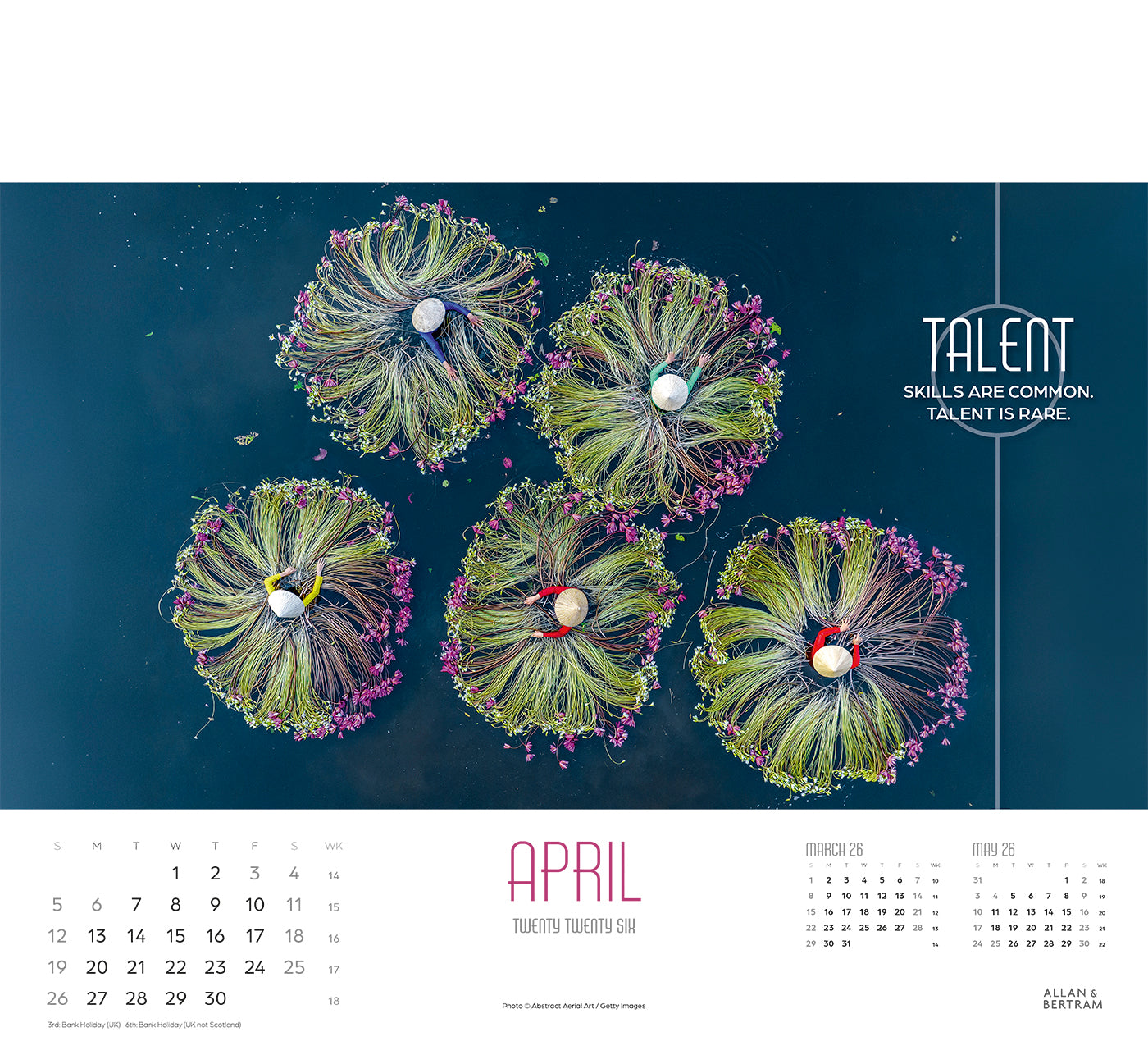 Inspired Thinking Wall Calendar