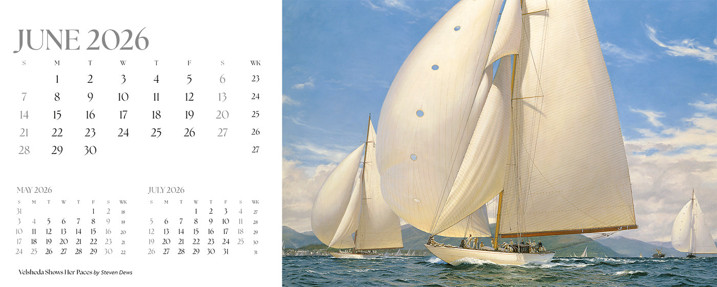 Maritime Gallery Desk Calendar