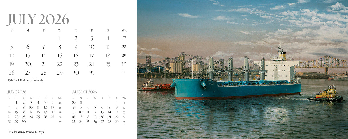 Maritime Gallery Desk Calendar