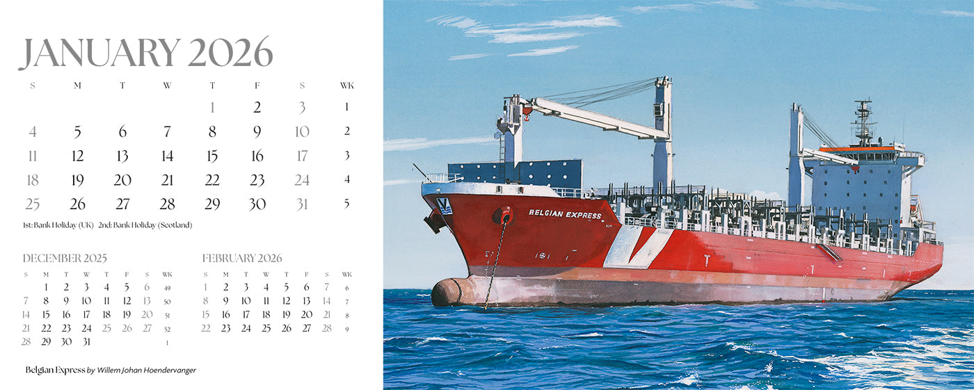 Maritime Gallery Desk Calendar