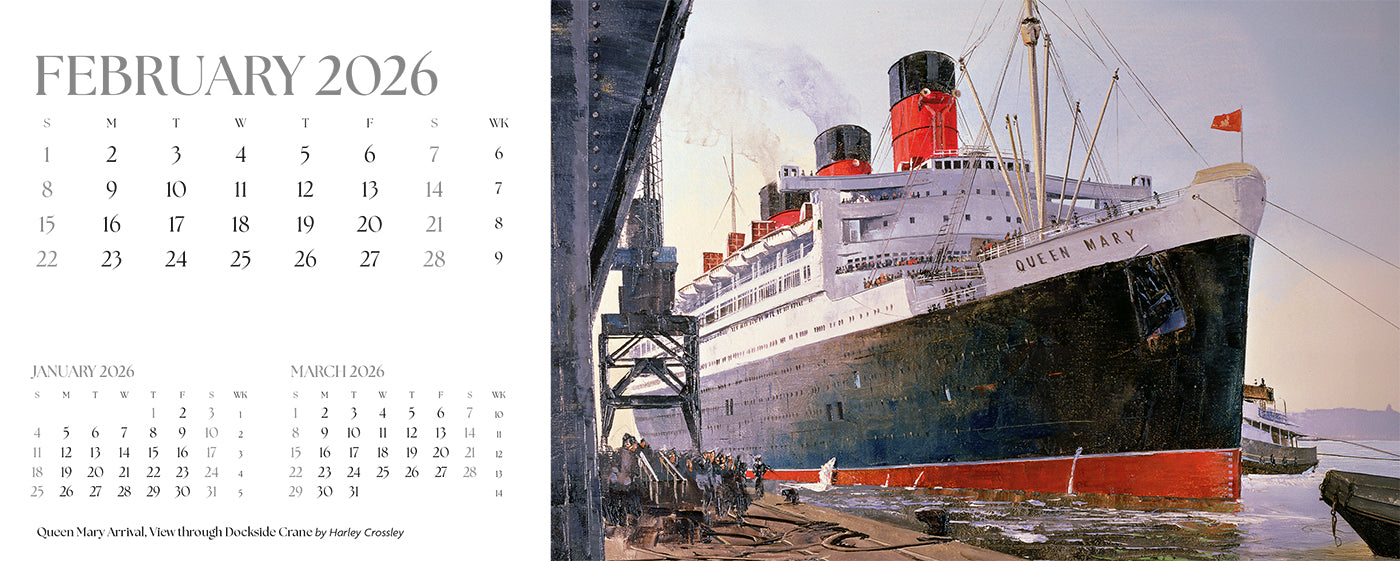 Maritime Gallery Desk Calendar