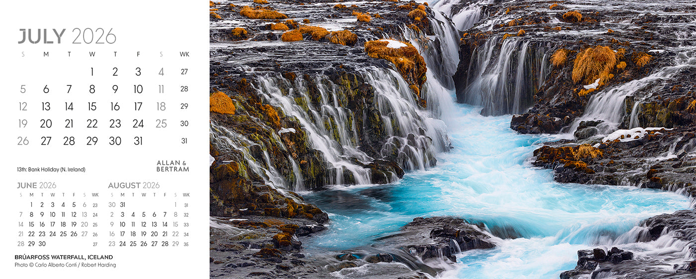 Nature's Architecture Desk Calendar
