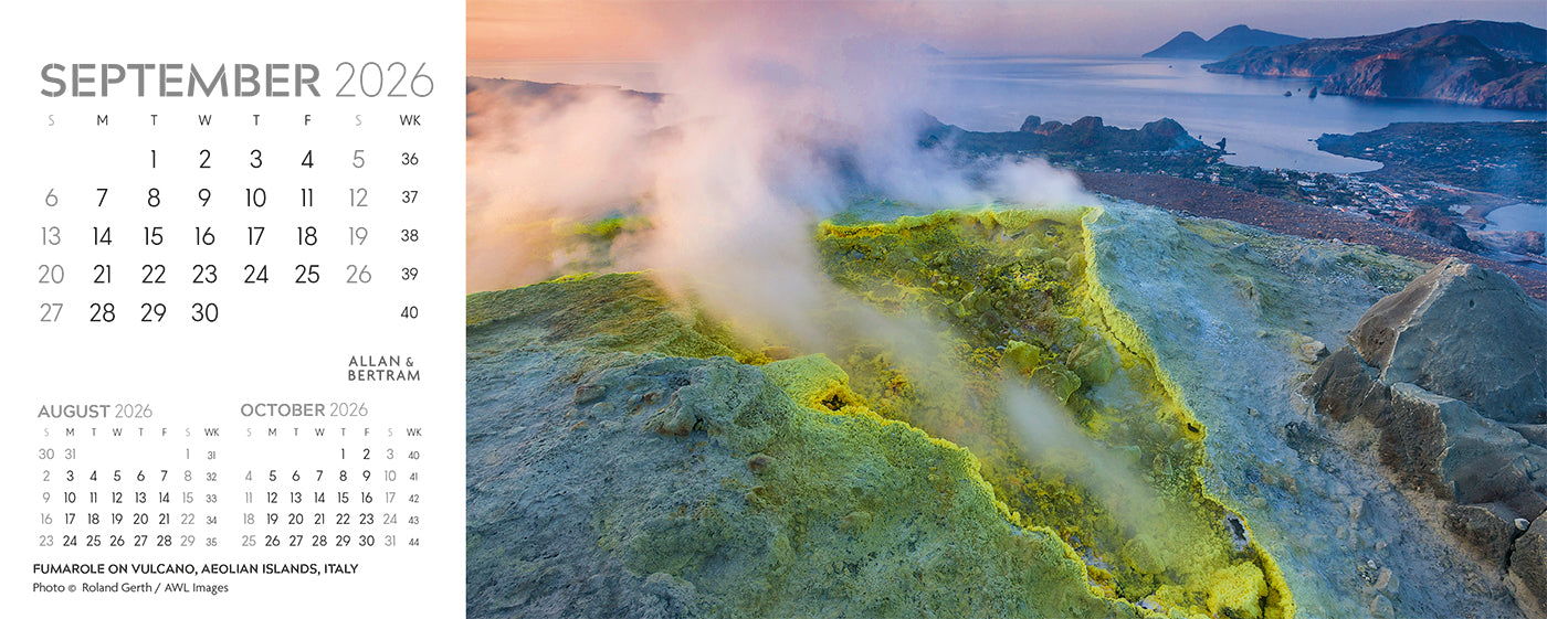 Nature's Architecture Desk Calendar