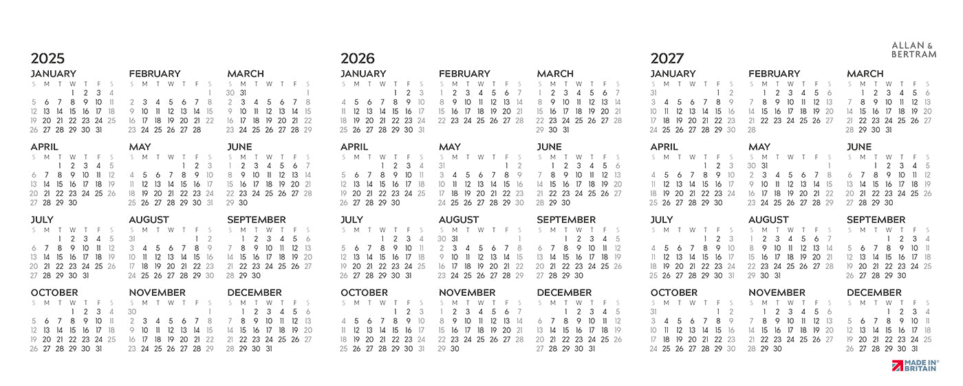 Nature's Architecture Desk Calendar