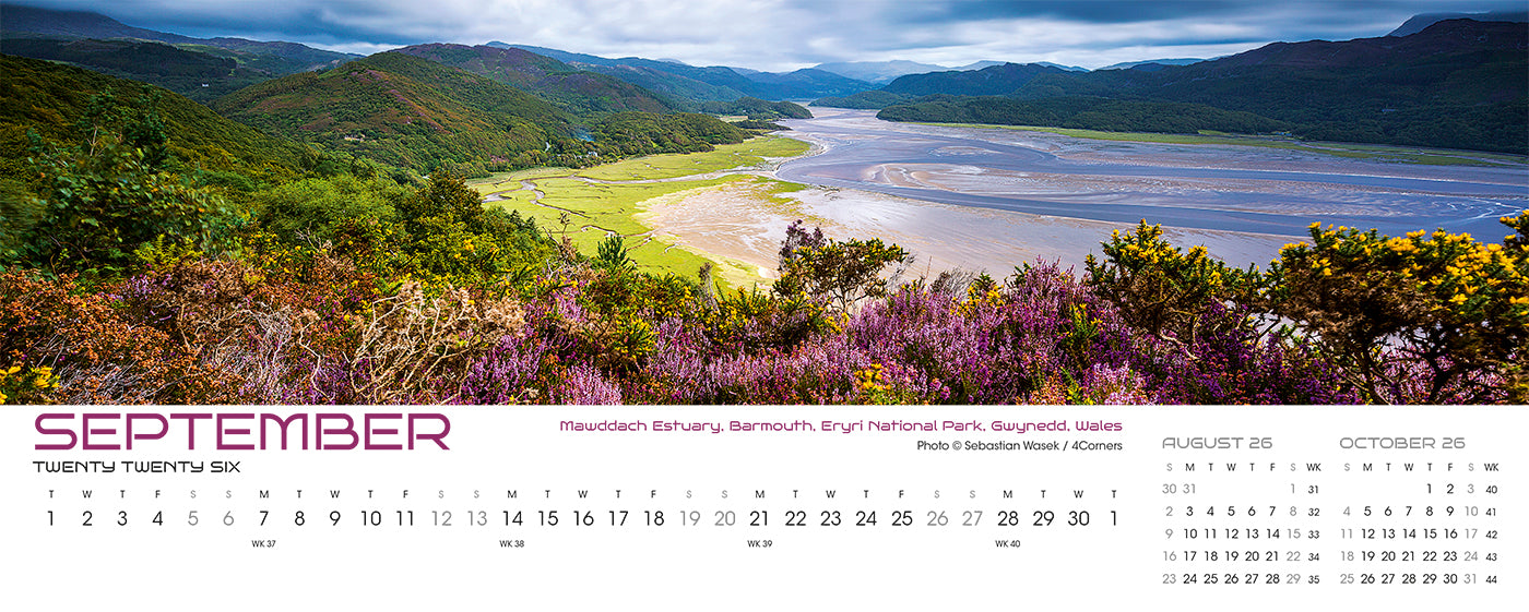 Panorama Desk Calendar