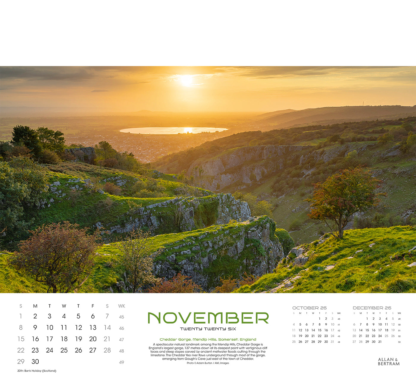 Panorama Wall Calendar