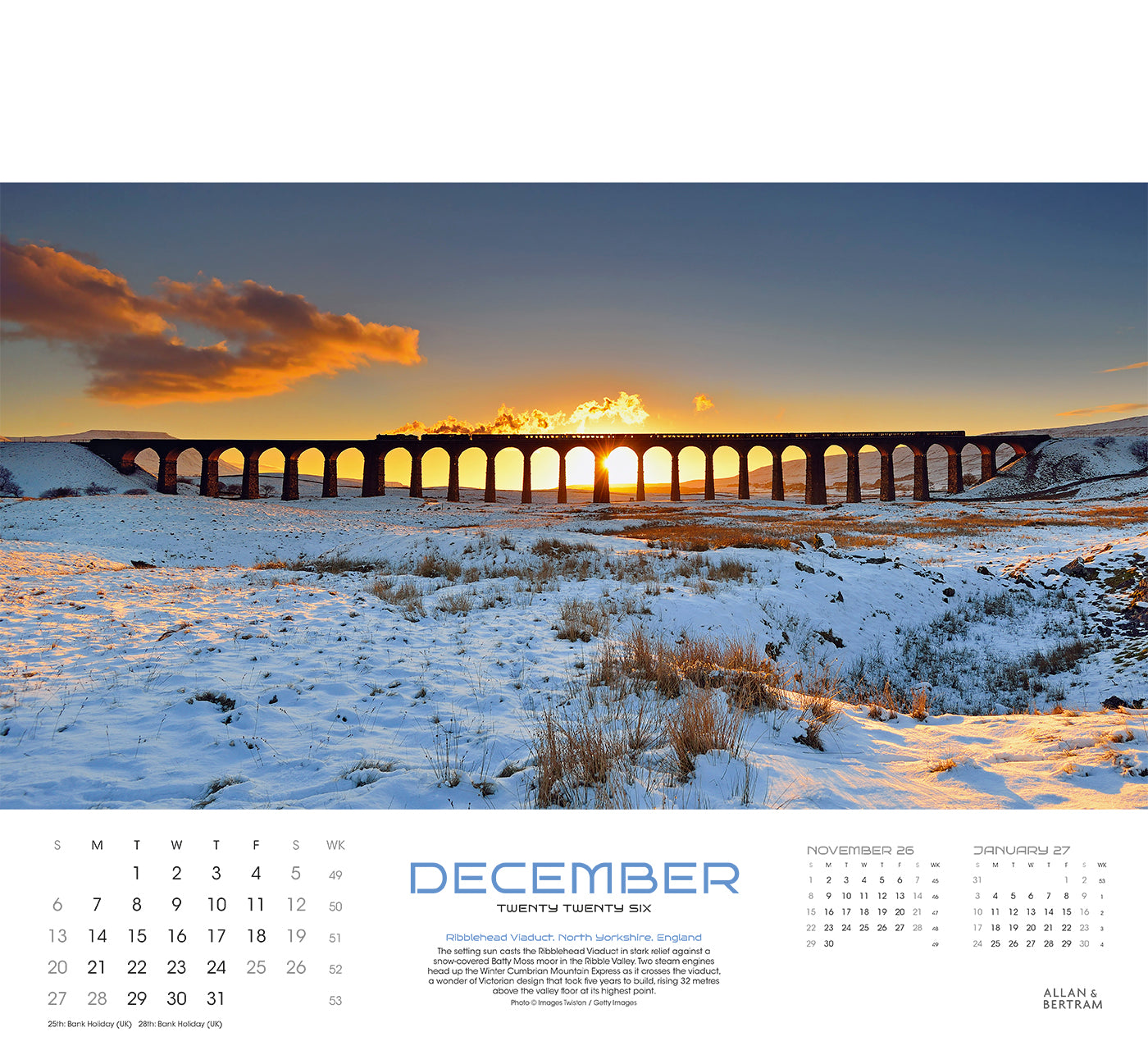 Panorama Wall Calendar