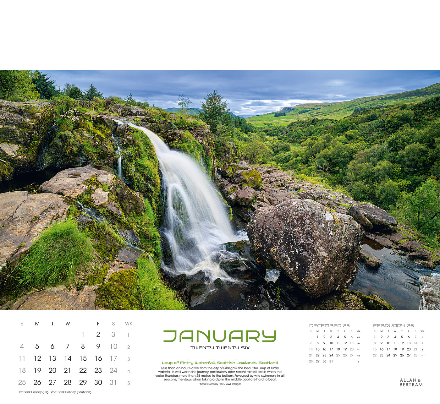 Panorama Wall Calendar