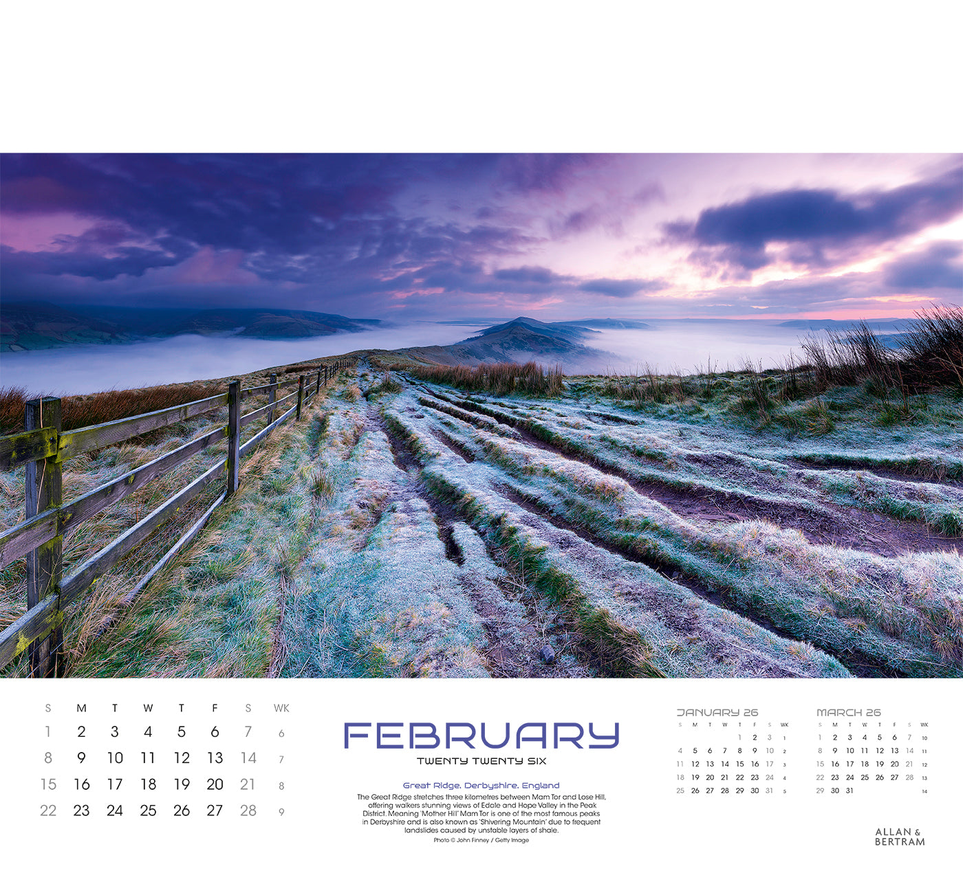 Panorama Wall Calendar