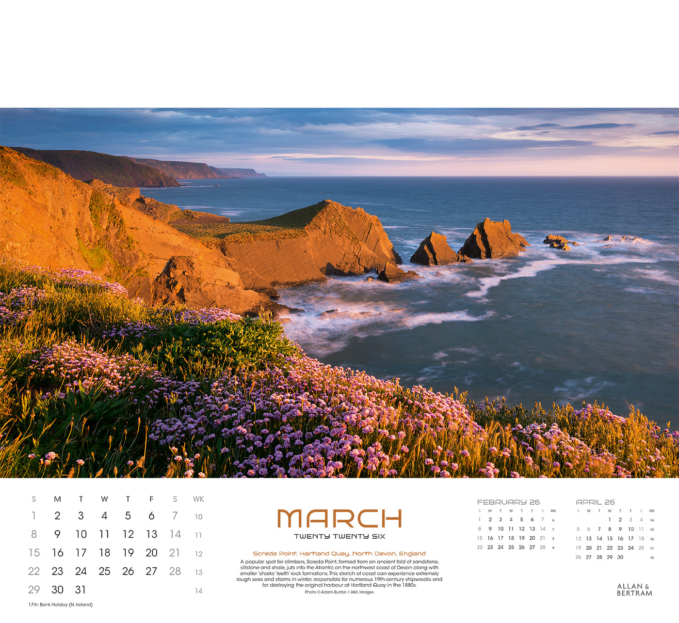 Panorama Wall Calendar