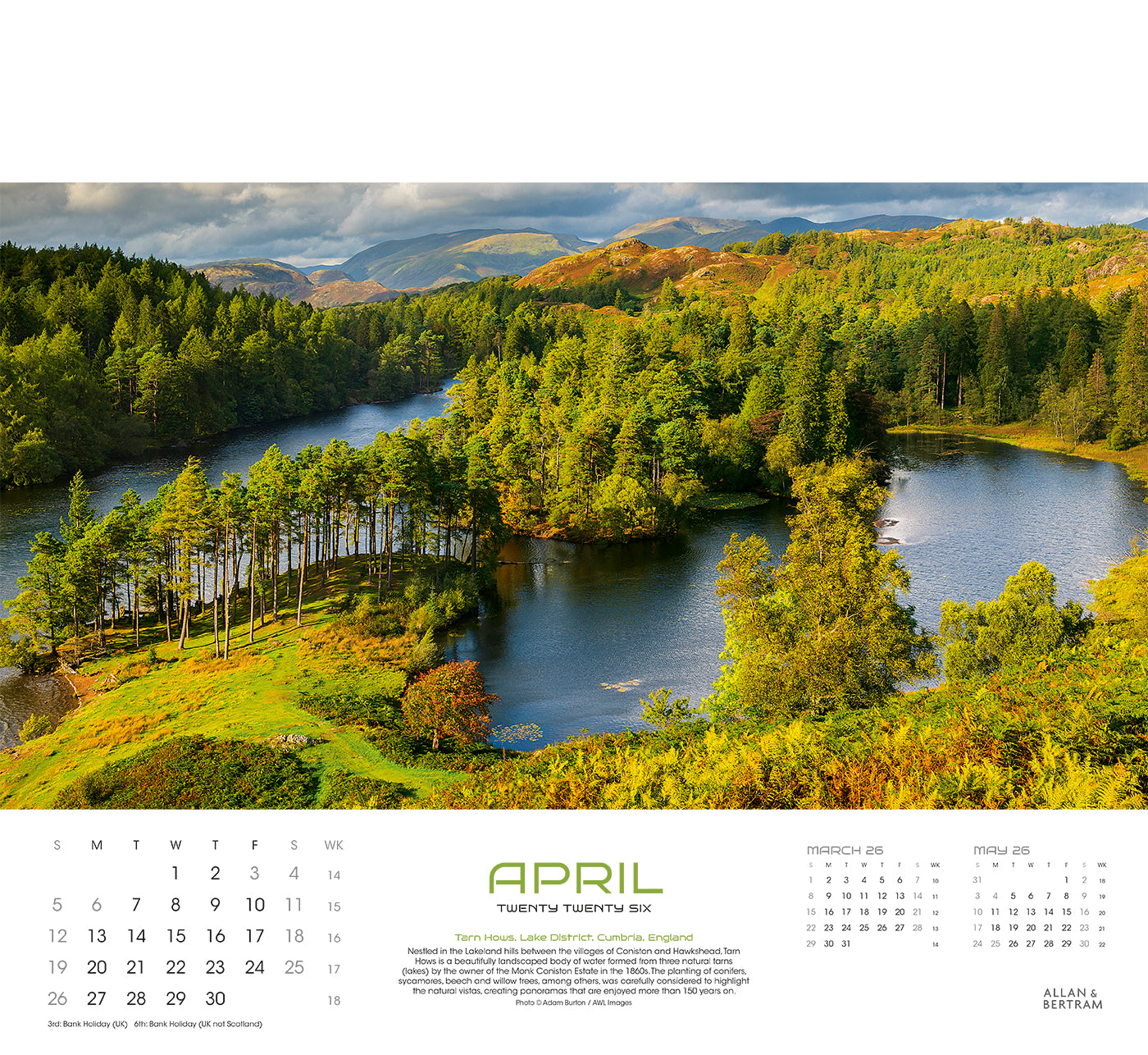 Panorama Wall Calendar