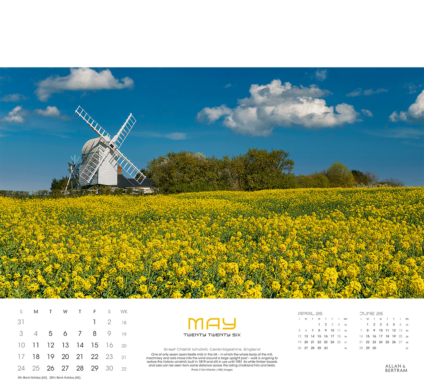 Panorama Wall Calendar