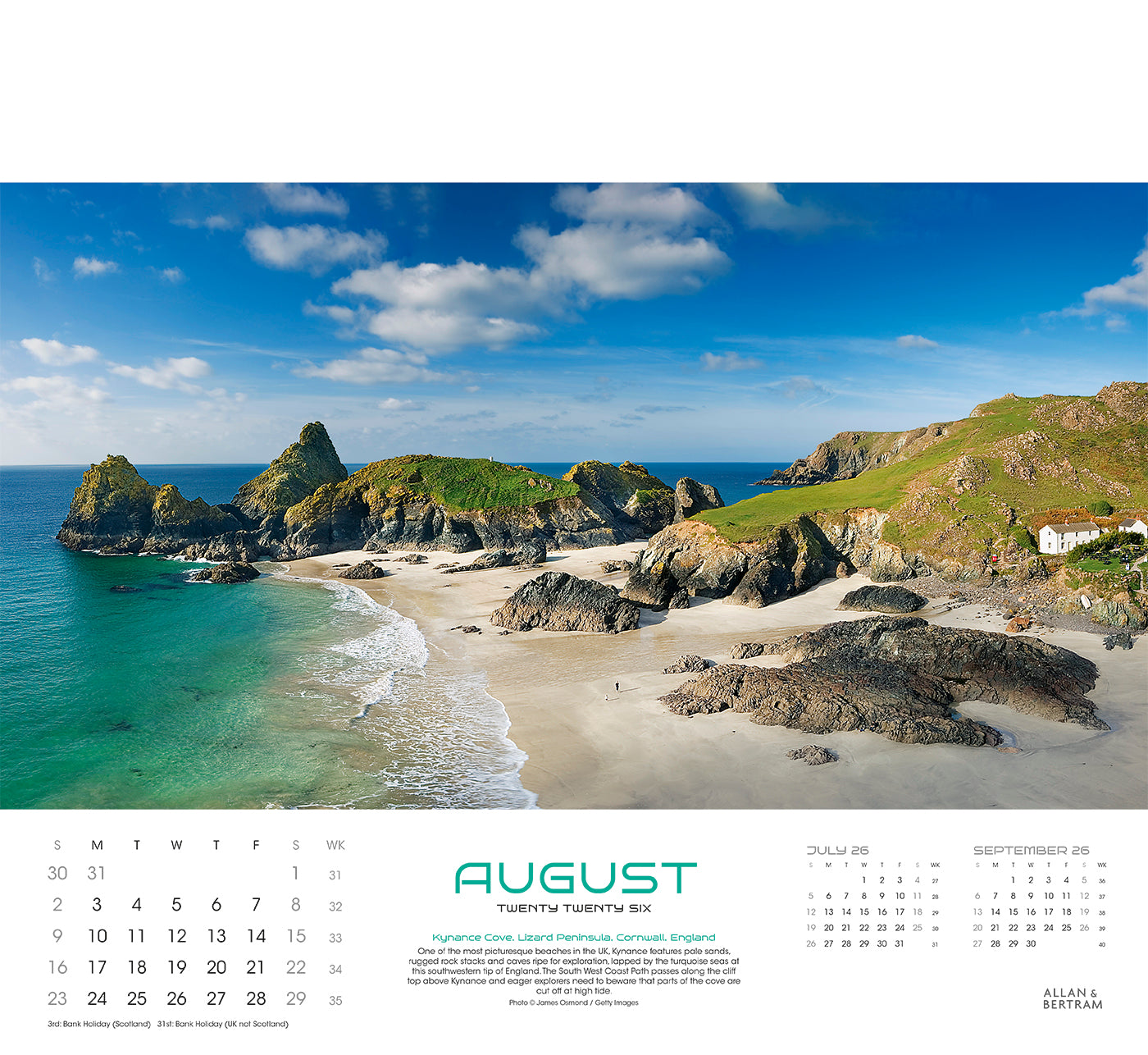 Panorama Wall Calendar