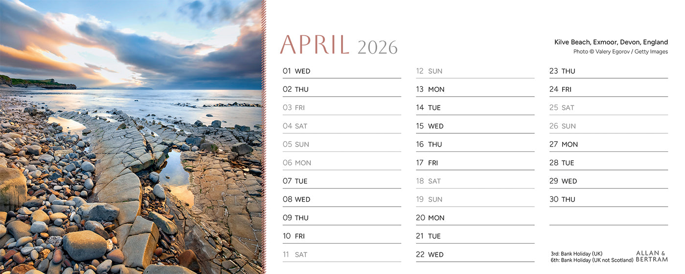 Point of View Desk Calendar