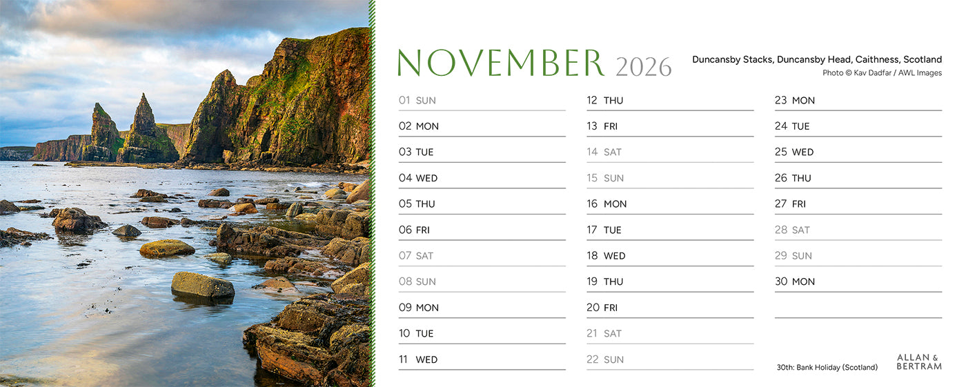 Point of View Desk Calendar