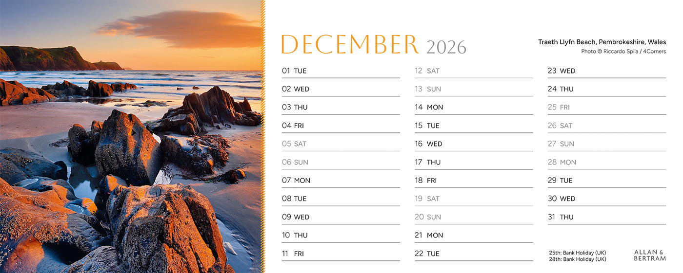 Point of View Desk Calendar