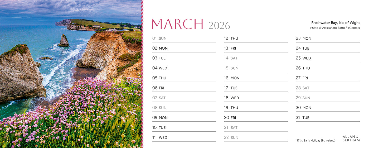 Point of View Desk Calendar