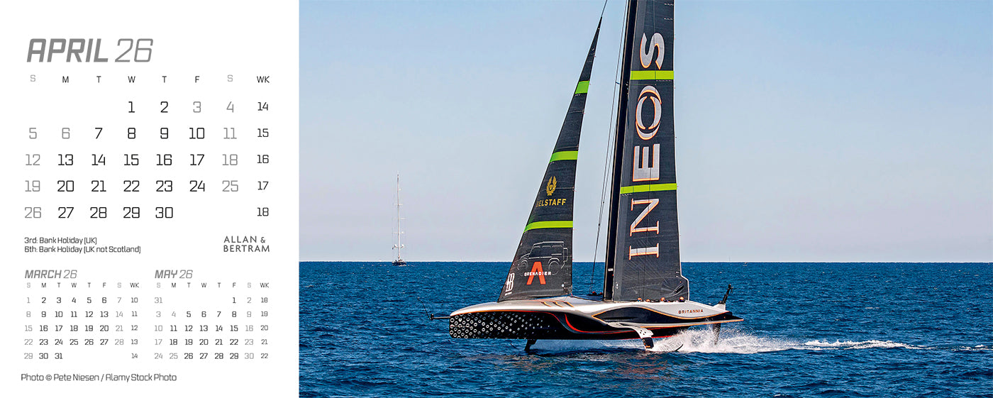 Sailpower Desk Calendar