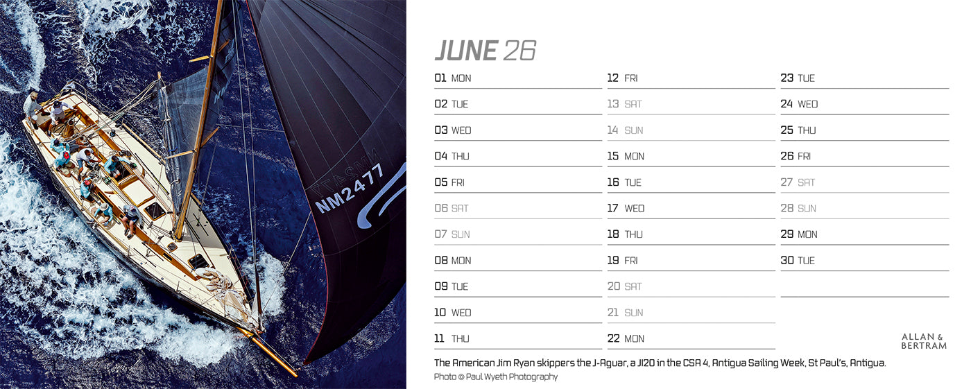 Sailpower Desk Calendar