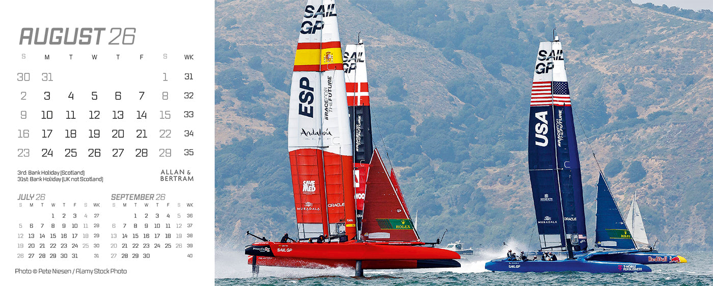 Sailpower Desk Calendar