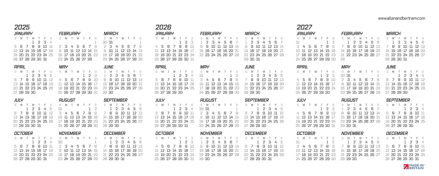 Sailpower Desk Calendar