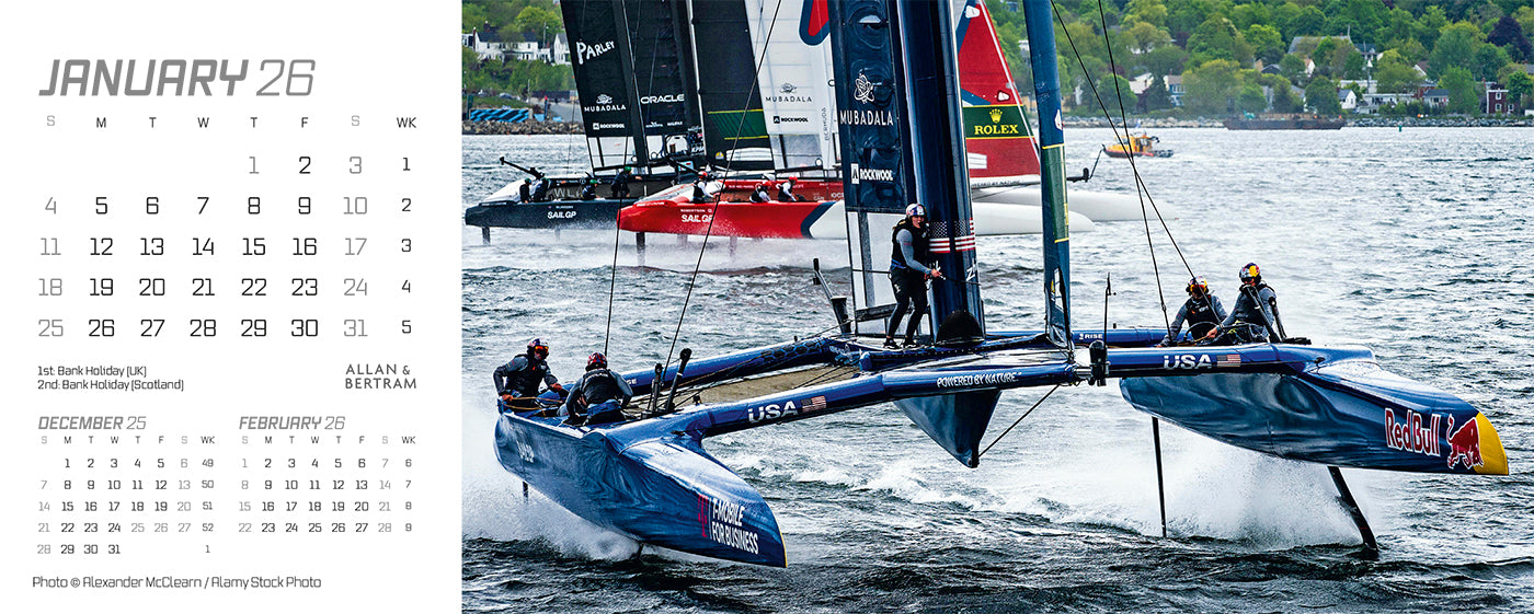 Sailpower Desk Calendar