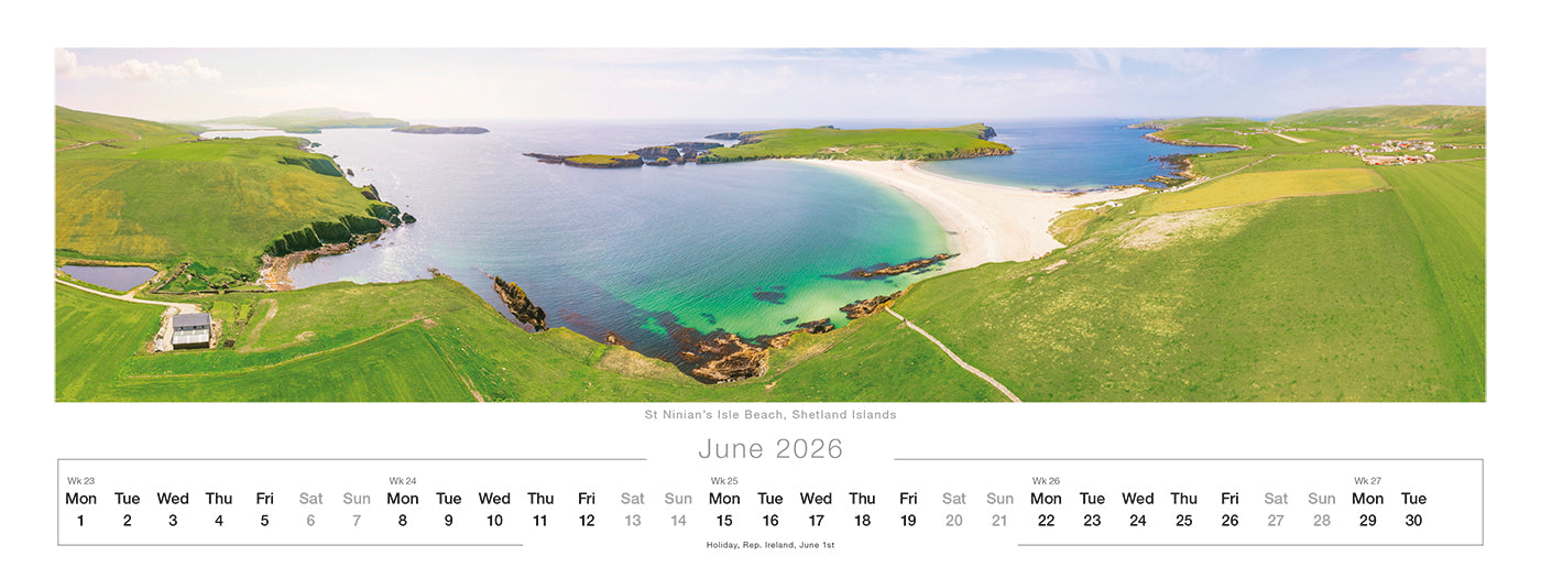 Spirit of Scotland Desk Calendar