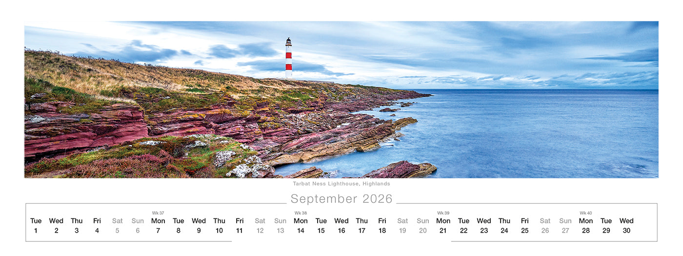 Spirit of Scotland Desk Calendar