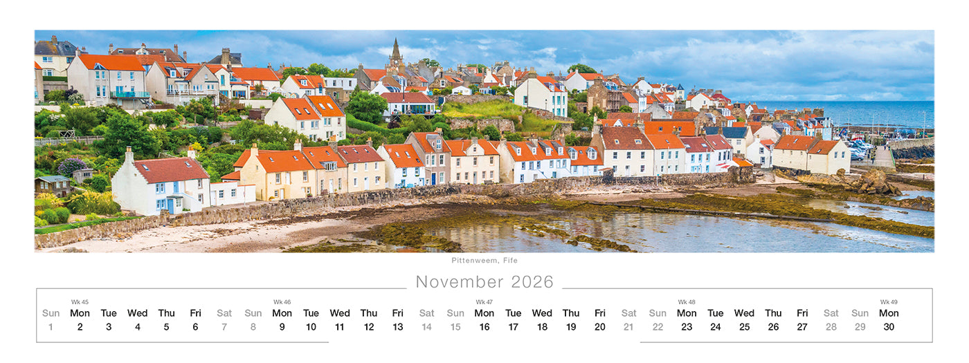 Spirit of Scotland Desk Calendar