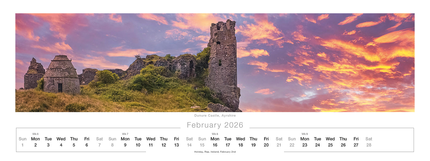 Spirit of Scotland Desk Calendar