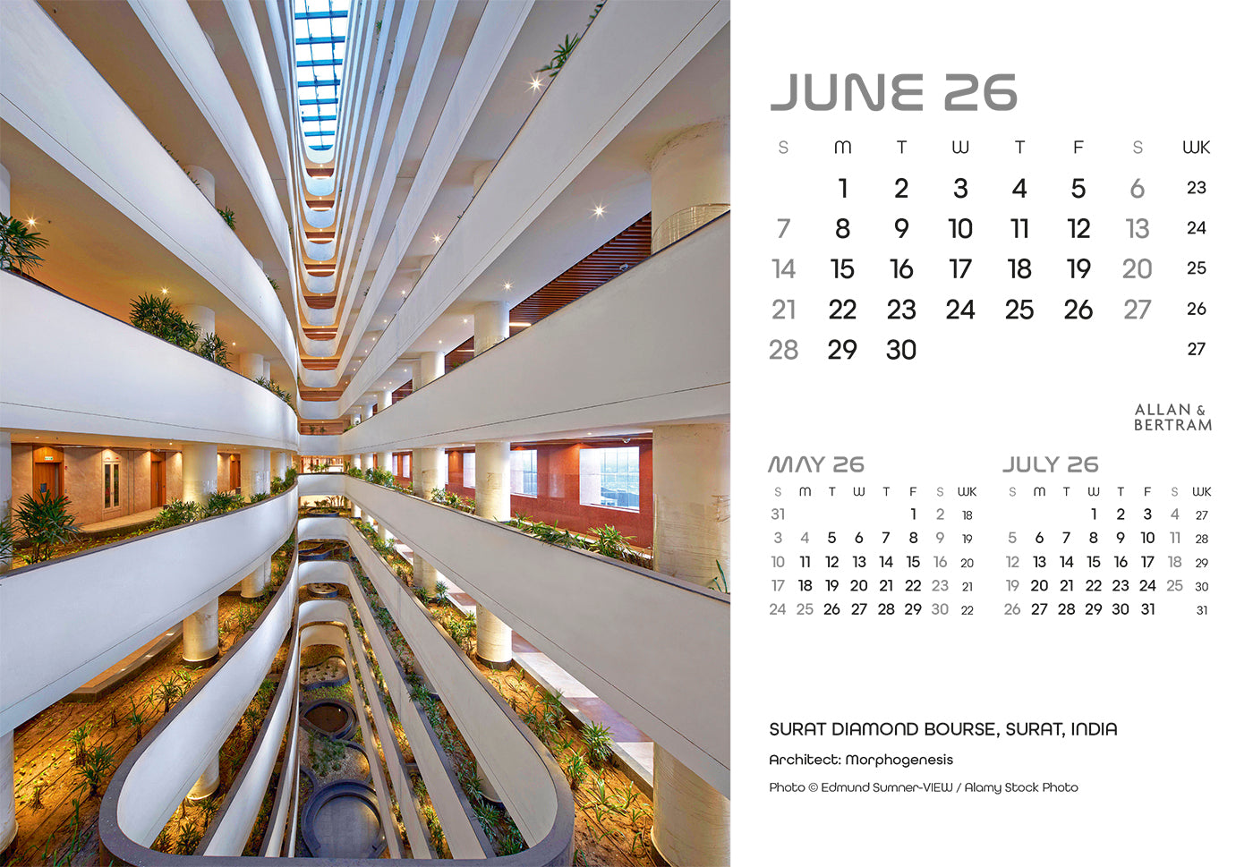 State of the Art Midi Desk Calendar