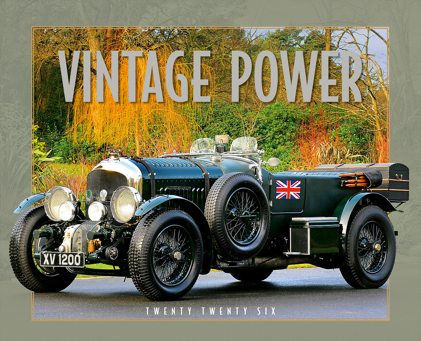 Vintage Power Wall Calendar