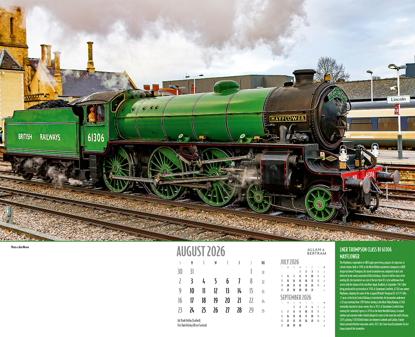 Vintage Power Wall Calendar