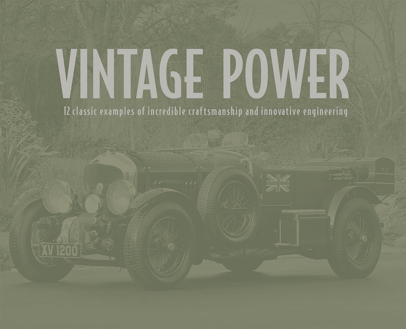 Vintage Power Wall Calendar
