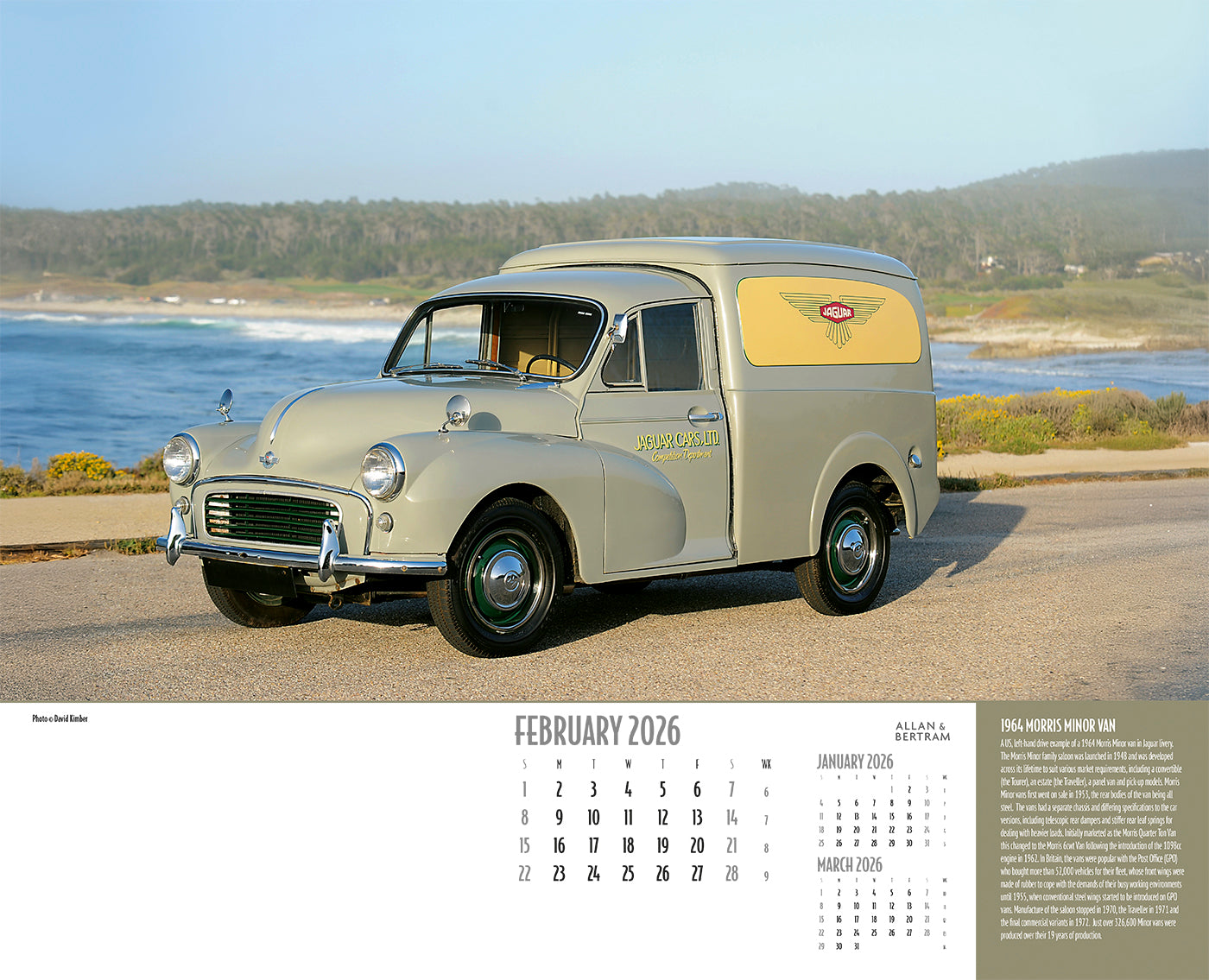 Vintage Power Wall Calendar