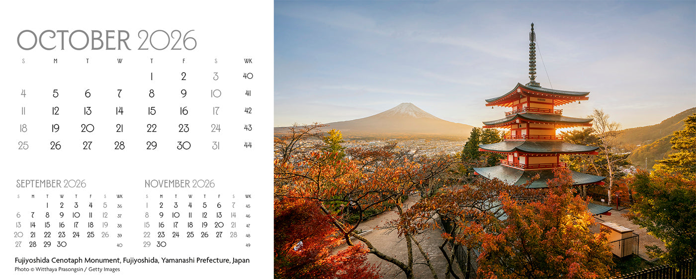 World Appeal Desk Calendar