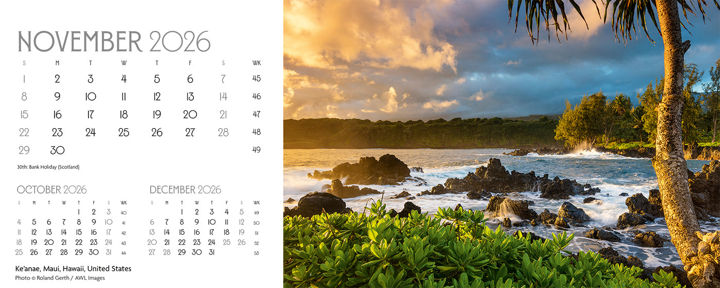 World Appeal Desk Calendar
