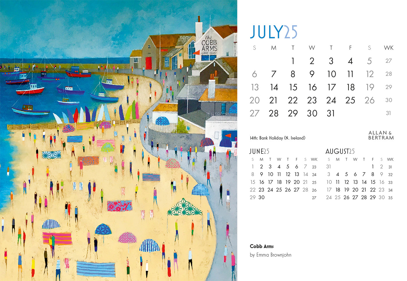 Art Midi Desk Calendar