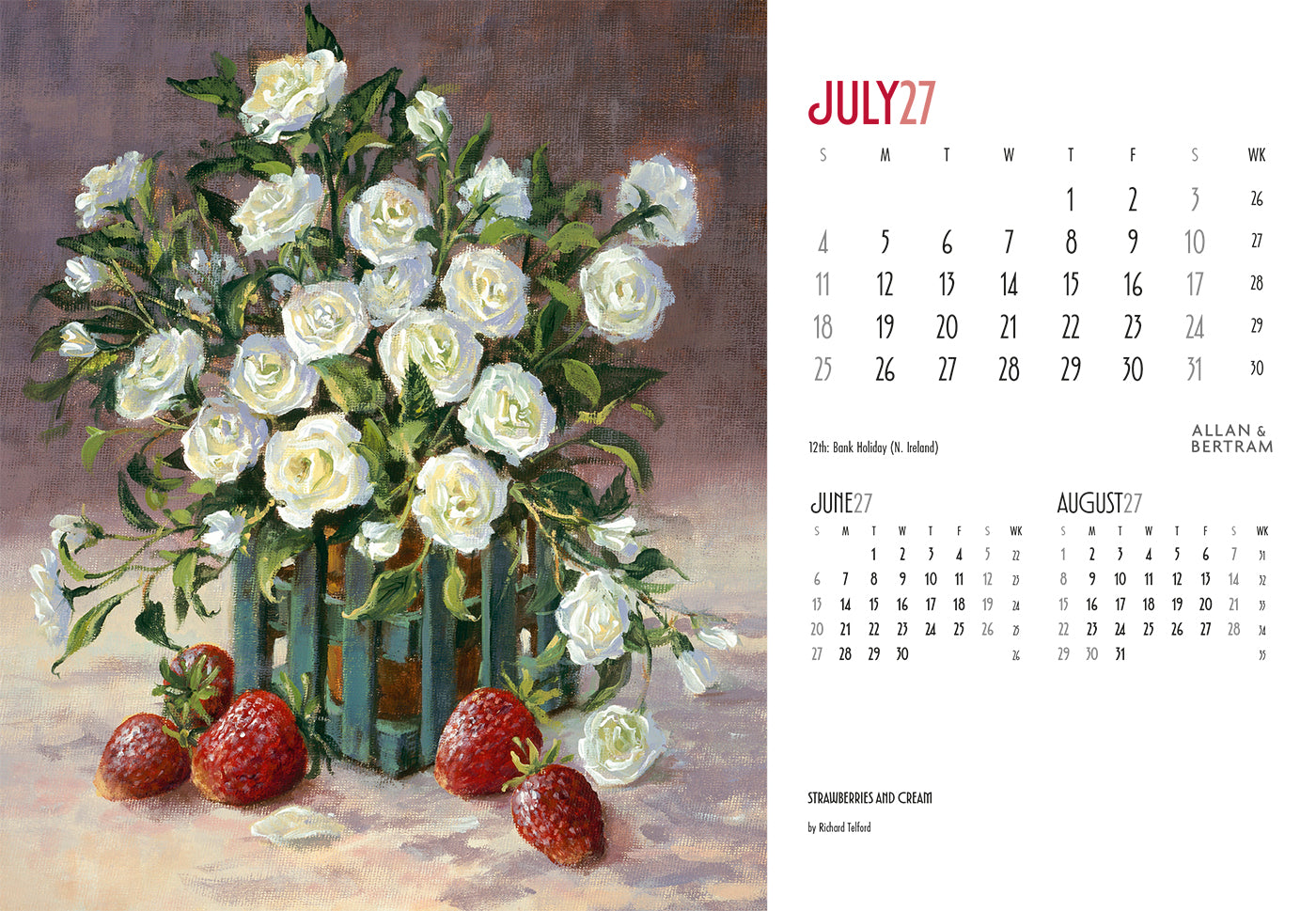 Art Midi Desk Calendar