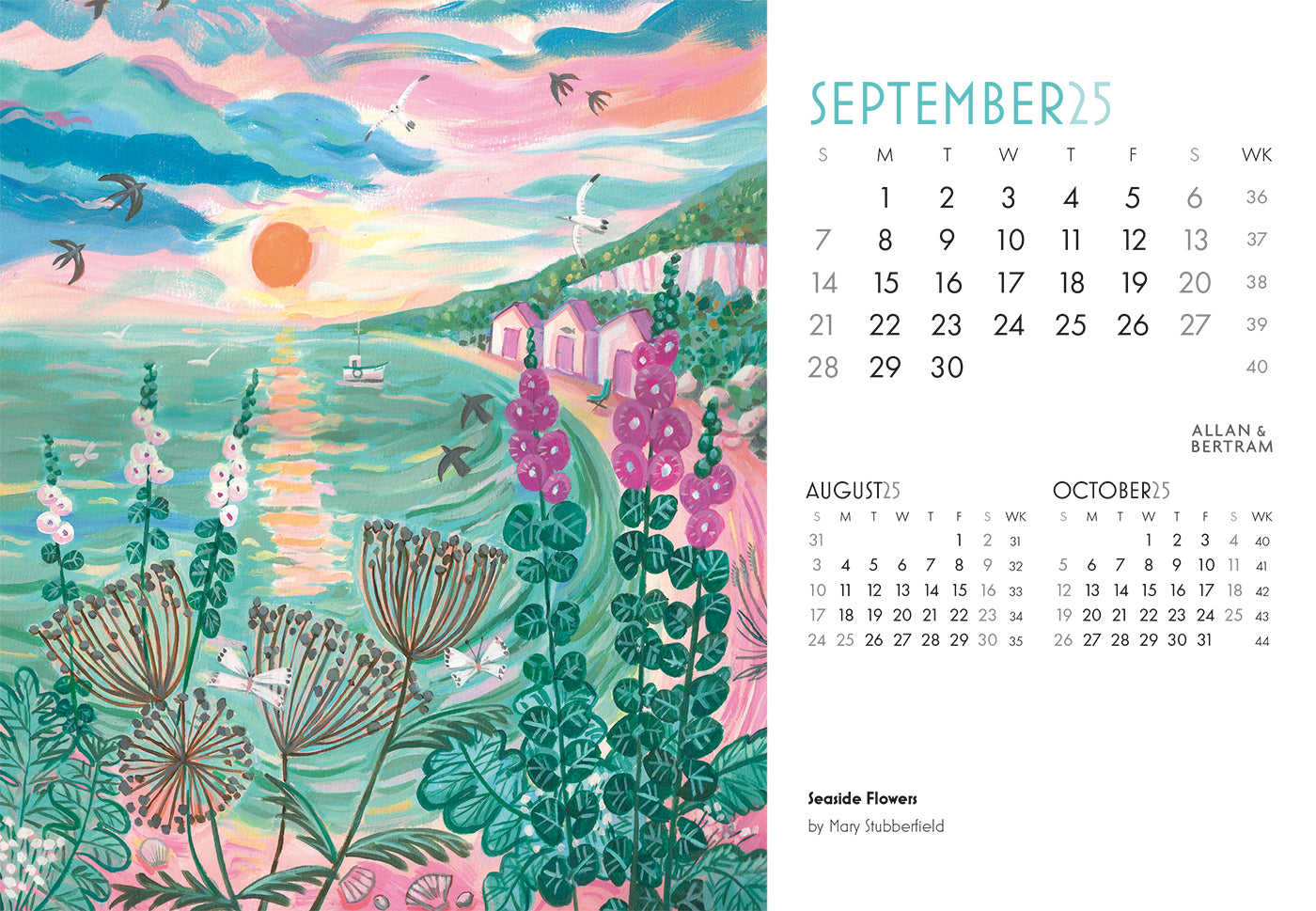 Art Midi Desk Calendar