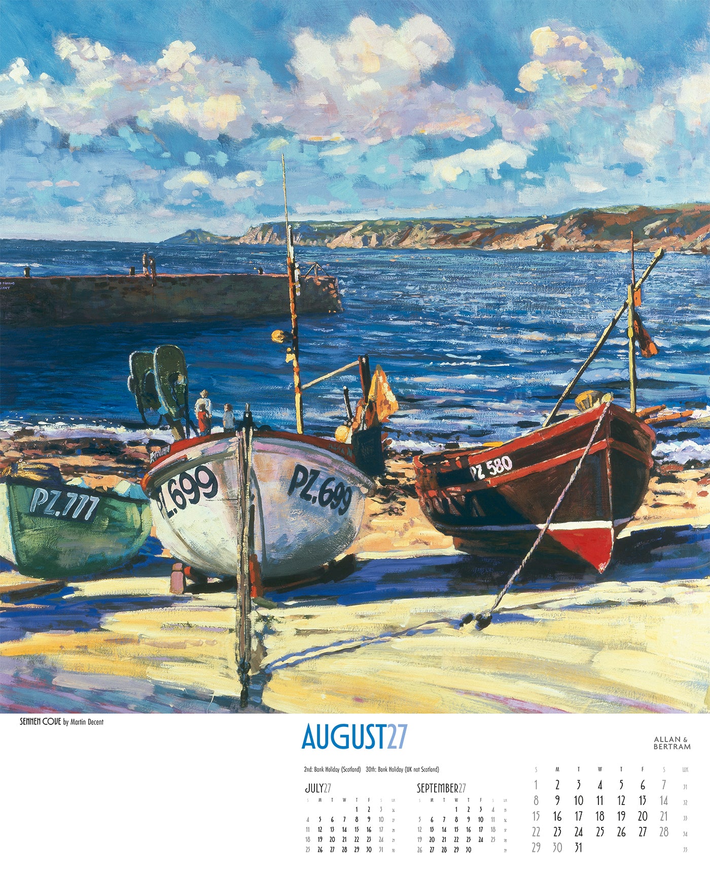 Art Wall Calendar