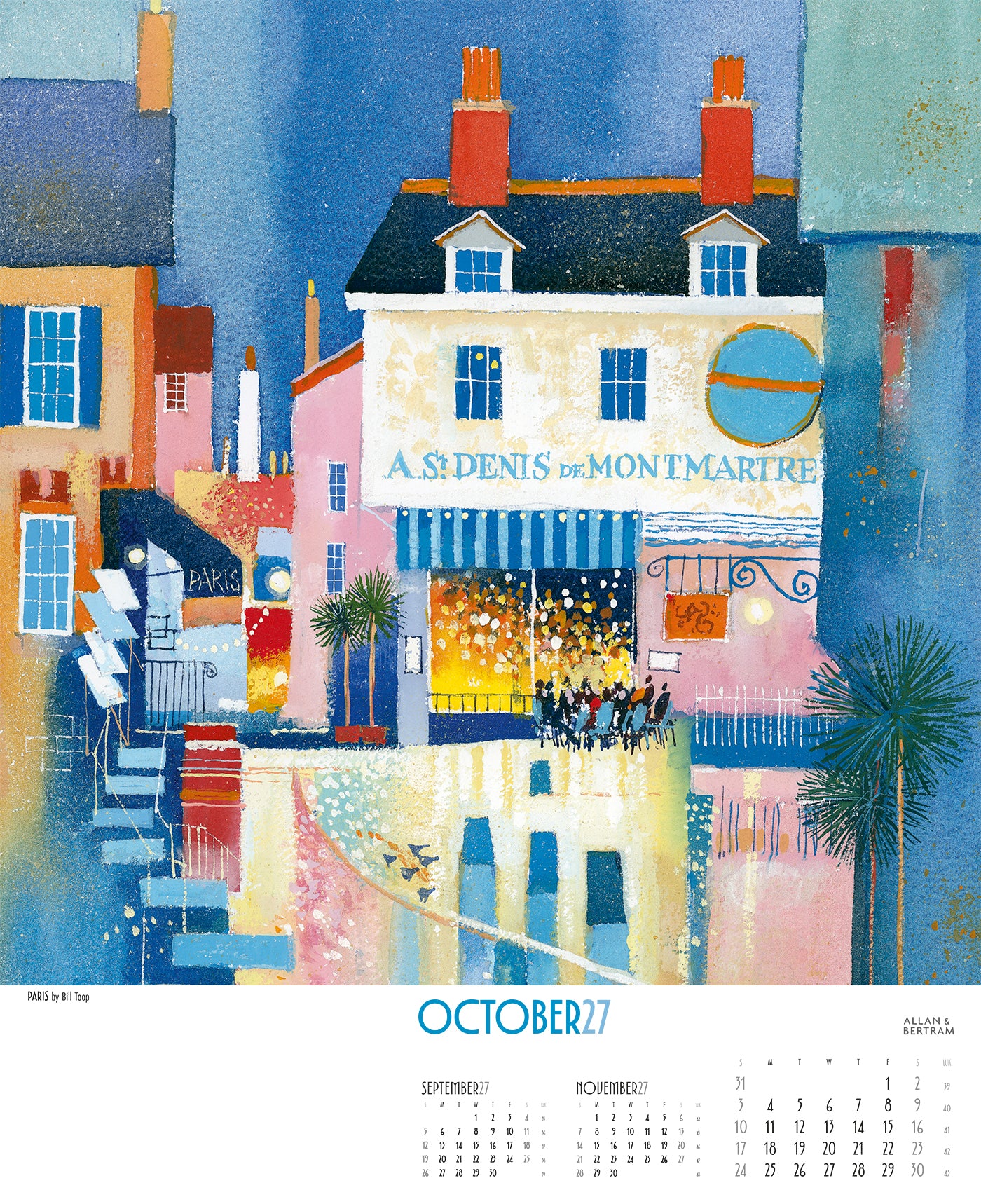 Art Wall Calendar