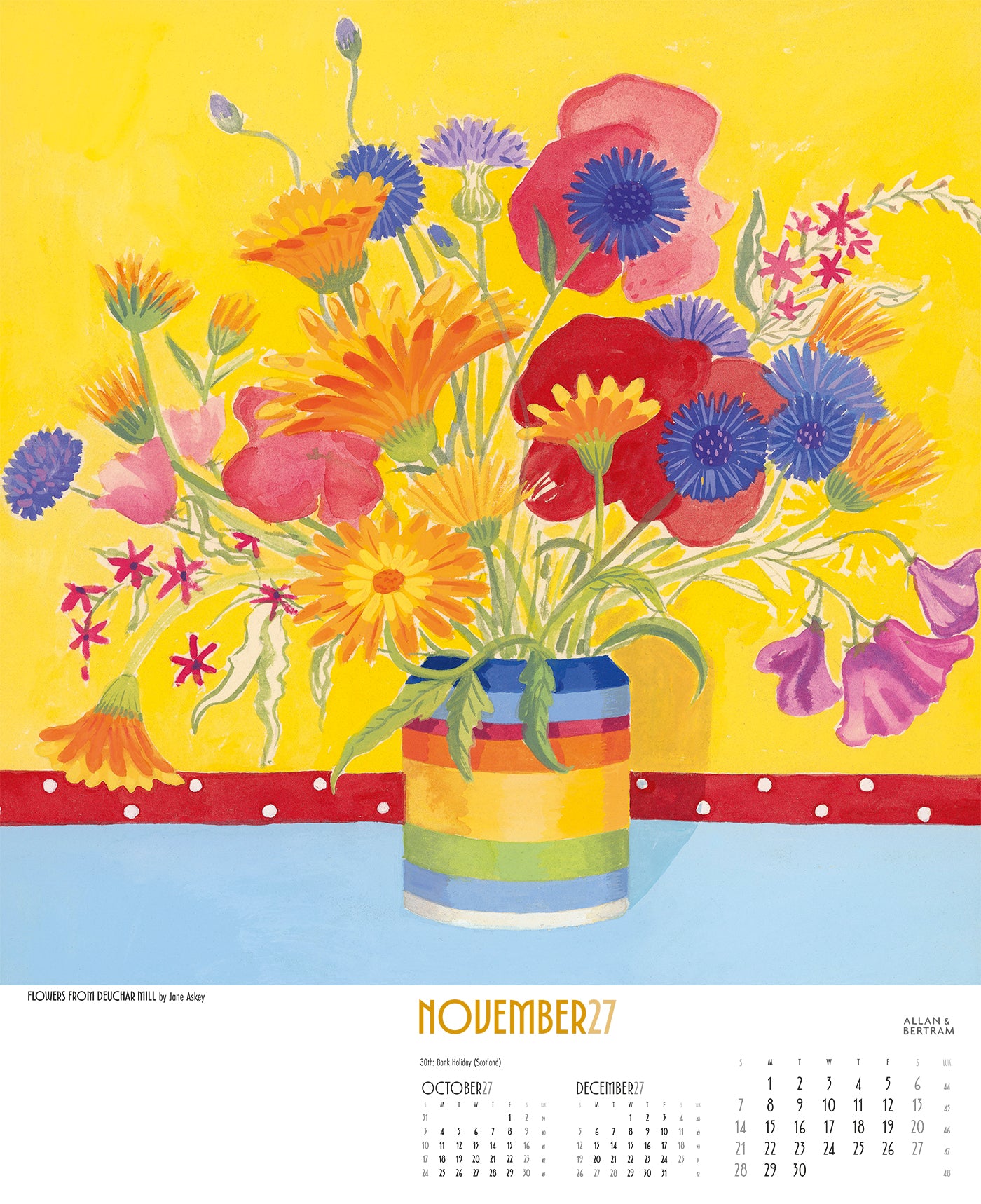 Art Wall Calendar