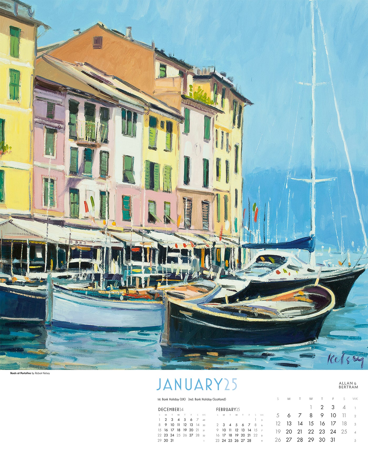 Art Wall Calendar