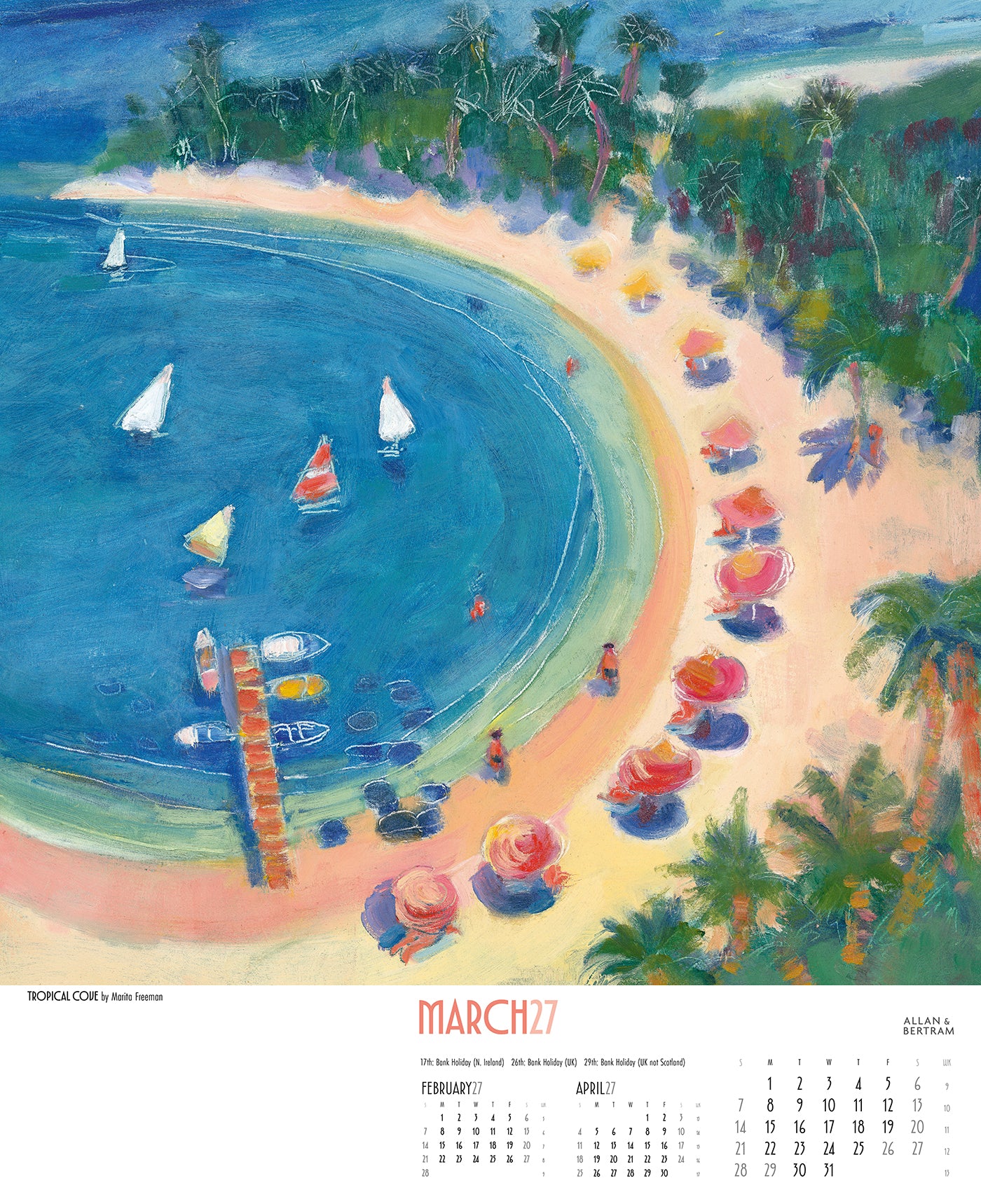 Art Wall Calendar