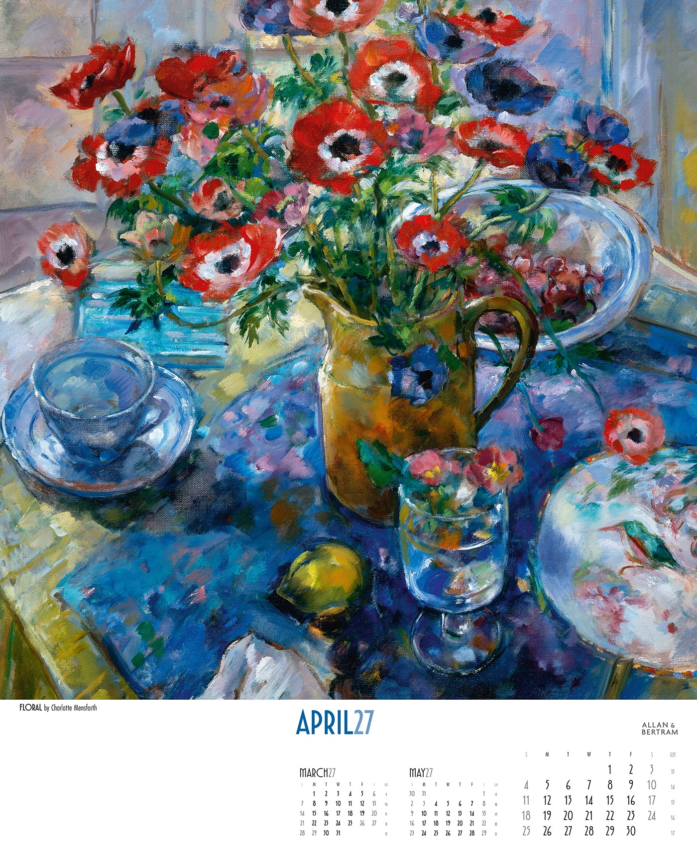 Art Wall Calendar